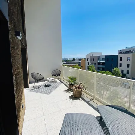 Skyview 360 - Rooftop - 3 Terrasses - Parking - Climatisation