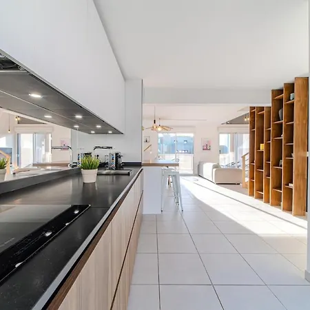 Lägenhet Skyview 360 - Rooftop - 3 Terrasses - Parking - Climatisation
